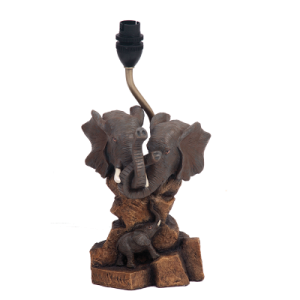 Bright Star Lighting - Resin Elephant Table Lamp