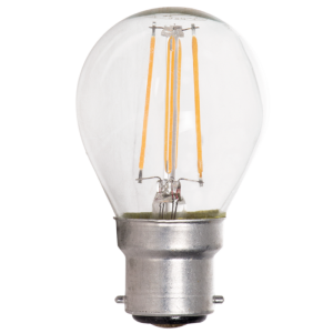 Bright Star Lighting - 4 Watt B22 Golf Ball LED Fillament Bulb