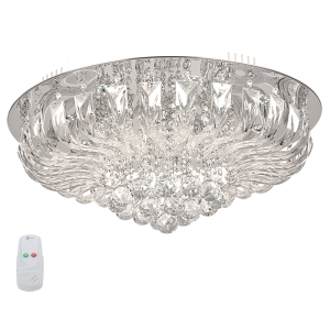 Bright Star Lighting - 36 Watt LED Ceiling Fitting with Crystals