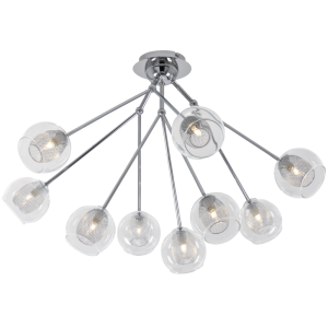 Bright Star Lighting - Ceiling Fitting with Clear Glass