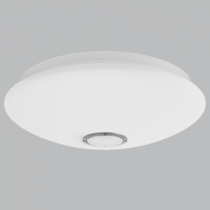 Bright Star Lighting - 24 Watt LED Ceiling Fitting with Opal Cover and Bluetooth Speaker