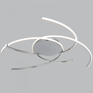 Bright Star Lighting - 24 Watt Polished Chrome Ceiling Fitting with PVC Arms
