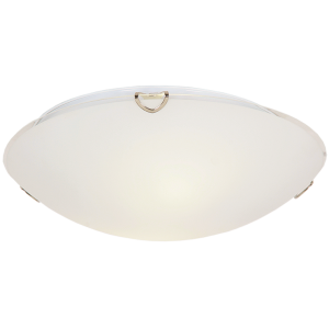 Bright Star Lighting - Ceiling Fitting with Frosted White Glass - L