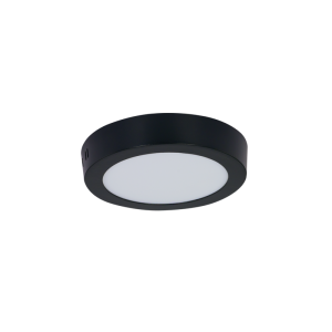Bright Star Lighting - 6 Watt LED Ceiling Fitting in Cool White - Matt Black