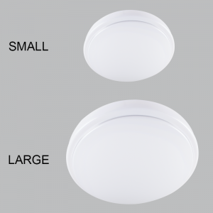 Bright Star Lighting - Round Metal Base with Round Perspex Cover - L