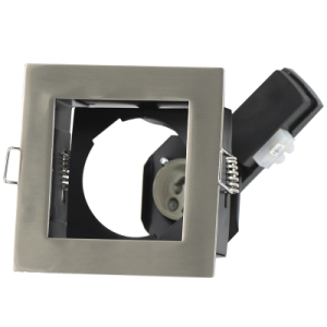 Bright Star Lighting - Single Straight Satin Square Downlighter