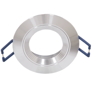 Bright Star Lighting - Straight Decorative Brushed Aluminium Downlighter