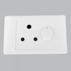 Bright Star Lighting - 16 Amp Single Plug for 2 X 4 Electrical Box