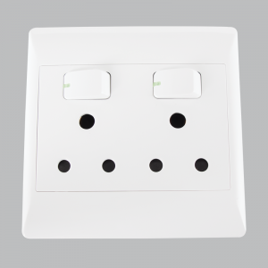 Bright Star Lighting - 16 Amp Double Plug For 4 X 4 Electrical Box
