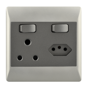 Bright Star Lighting - 16 Amp Single Plug And New SA Regulation Plug For 4 X 4 Electrical Box