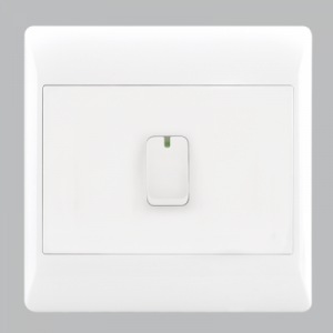 Bright Star Lighting - 1 Lever 1 Way Light Switch for 4 X 4 Electrical Box In White