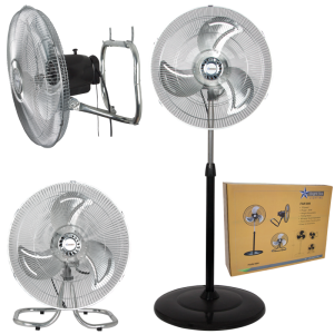 Bright Star Lighting - Fan With Floor Table &amp; Wall Mount