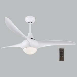 Bright Star Lighting - 58W 18W LED 3 Blade Ceiling Fan - White