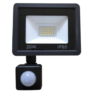 Bright Star Lighting - 20 Watt LED Die Cast Aluminium Flood Light with motion sensor