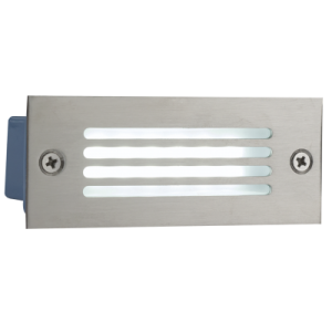 Bright Star Lighting - LED Footlight with Stainless Steel Grid