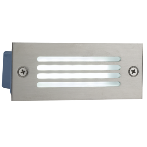 Bright Star Lighting - LED Footlight with Stainless Steel Grid