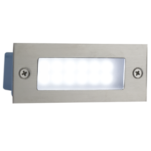 Bright Star Lighting - LED Footlight with Stainless Steel Cover