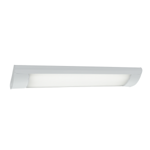 Bright Star Lighting - 16 Watt White Aluminium LED Fluorescent with Perspex Cover