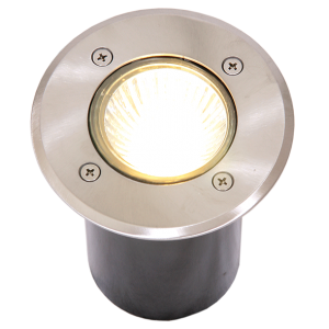 Bright Star Lighting - Stainless Steel Round Recessed Ground Light