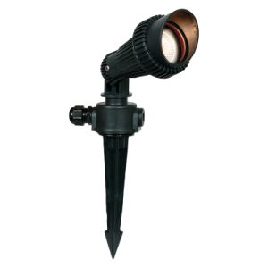 Bright Star Lighting - Garden Spike with Glass Cover and Lip