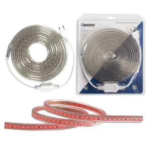 Bright Star Lighting - 5 Meter LED Strip in Blister Pack - LED Strip Light - Red