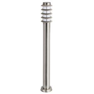 Bright Star Lighting - Large Stainless Steel Bollard With White Perspex Cover