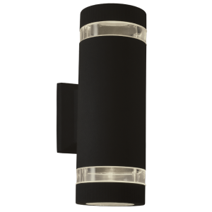 Bright Star Lighting - Die Cast Aluminium Wall Bracket With Up And Down Glass Cover