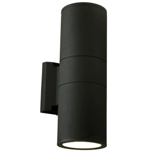 Bright Star Lighting - Die Cast Aluminium Wall Bracket With Up And Down Facing Glass Cover