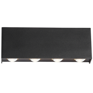 Bright Star Lighting - 8 Watt Square Aluminium Up and Down Wall Bracket
