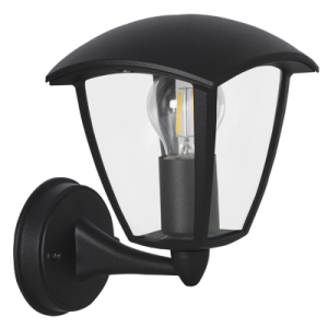 Bright Star Lighting - Die Cast Aluminium Up Facing Lantern - Black