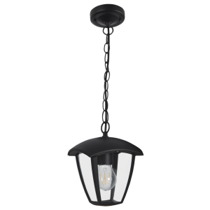 Bright Star Lighting - Die Cast Aluminium Hanging Lantern - Black