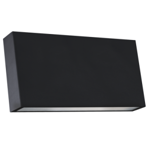 Bright Star Lighting - Stylish and Durable: The 8-Watt LED Wall Light for Outdoor Spaces - Matt Black