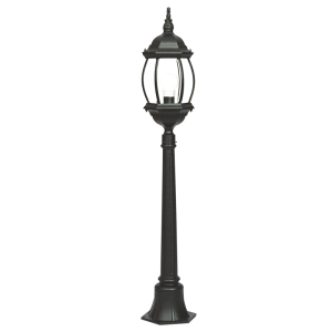 Bright Star Lighting - 1-2 Meter Rounded Belly Aluminium Lantern with Bevelled Glass