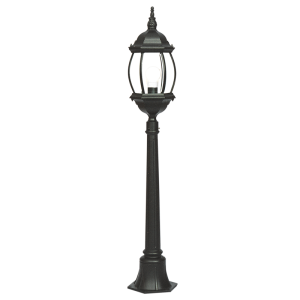 Bright Star Lighting - 1-2 Meter Rounded Belly Aluminium Lantern with Bevelled Glass