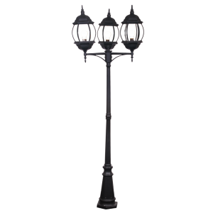 Bright Star Lighting - 2-4 Meter Rounded Belly Aluminium Lantern with Bevelled Glass