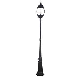 Bright Star Lighting - 2-2 Meter Rounded Belly Aluminium Lantern with Bevelled Glass