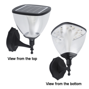 Bright Star Lighting - Outdoor LED Solar Wall Light with Sensor
