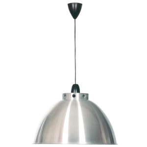 Bright Star Lighting - Aluminium Dome Pendant with Black Cord - 400mm