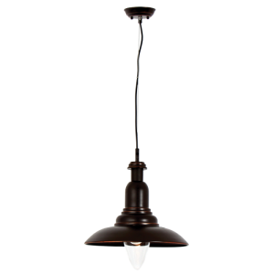 Bright Star Lighting - Black Copper Metal Cord Pendant