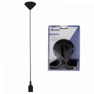 Bright Star Lighting - Silicon Blister Pack Pendant - Black