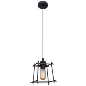 Bright Star Lighting - Metal Pendant with Geometric Pattern - 175mm