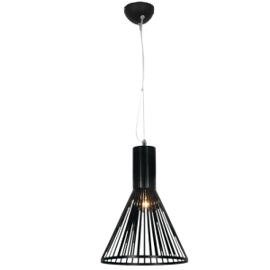 Bright Star Lighting - Metal Pendant with Geometric Pattern - 410mm