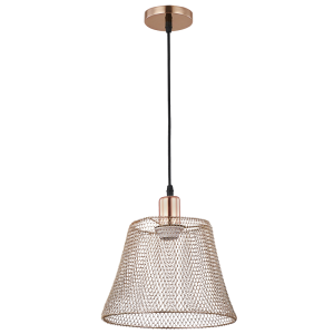 Bright Star Lighting - Steel Mesh Pendant In Variety Of Colours - Gold