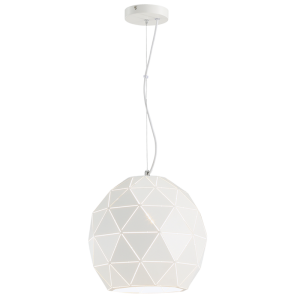 Bright Star Lighting - Metal Cord Pendant - White