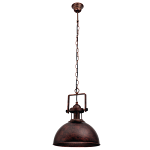Bright Star Lighting - Metal Pendant - Black/ Gold