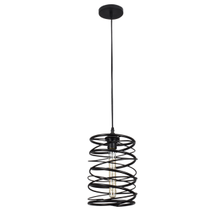 Bright Star Lighting - Metal Pendant with Geometric Pattern - 290mm