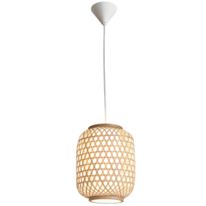 Bright Star Lighting - 300mm Cylindrical Twine Decorative Pendant