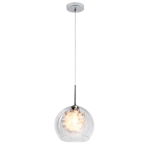 Bright Star Lighting - Polished Chrome Inner Shade with Clear Glass