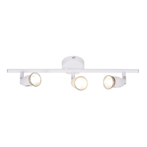 Bright Star Lighting - Three White Spotlight On Round Base