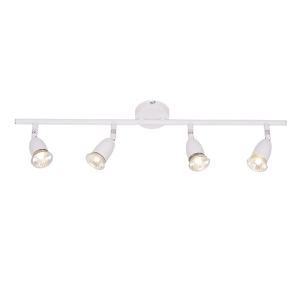 Bright Star Lighting - Four White Spotlight On Round Base
